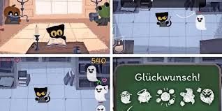 Google doodle halloween 2018 black super soft silica gel cell phone. Neues Doodle Google Feiert Halloween Mit Mini Game Haz Hannoversche Allgemeine
