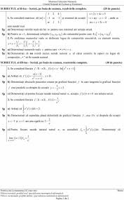 Subiecte bac 27 mai 2014 subiect matematica informatica bac 27 mai 2014 subiect matematica stiinte ale naturii bac 27 mai… simulare bac 2019 subiecte matematică. Update Subiecte Simulare Bac 2019 MatematicÄƒ Clasa A Xi A Ce A Picat Azi Antena 1