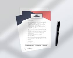 The font size should be between 10 and 12 points. Letterhead Maker Create Custom Letterhead Designs Online Fotor