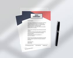 Includes a list of information elements. Letterhead Maker Create Custom Letterhead Designs Online Fotor