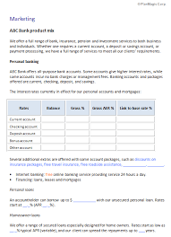 Dieser leitfaden für einen businessplan hilft ihnen ihr unternehmenskonzept zu konkretisieren und ist für uns als bank eine wichtige informationsbasis. Bank Business Plan Template