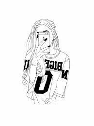 Black And White Mirror Selfie Drawing Pin On A W 18 Urban