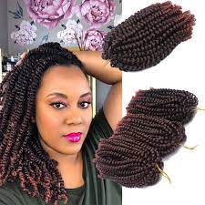 2021 Hot Selling 8inches Fluffy Spring Twist Hair Extensions Black Brown Burgundy Ombre Crochet Braids Kanekalon Synthetic Braiding Hair From Zxdbeautyhair Braided Hairstyles Spring Twist Hair Black Hair Extensions
