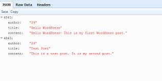 Here i'm searching for the two most recent blog posts: . Creating Custom Api Endpoints In The Wordpress Rest Api Tyche Softwares