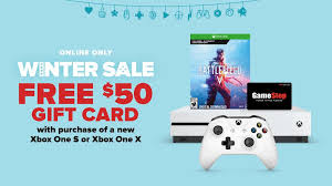 The giftcards.com visa ® gift card, visa virtual gift card, and visa egift card are issued by metabank ®,n.a., member fdic, pursuant to a license from visa u.s.a. Gamestop On Twitter It S Still Feeling A Lot Like Christmas Get A 50 Gamestop Gift Card With Online Purchase Of A New Xbox One S Or One X Now Through Dec 31st