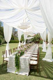 Romantic Vintage Inspired Outdoor Bridal Shower With Pastel Decor Bridal Shower Photography Outdoor Wedding Centerpieces Backyard Wedding