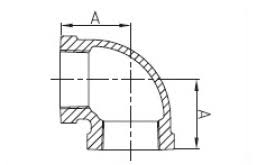 Maybe you would like to learn more about one of these? 150 Black Galvanized Malleable Iron Pipe Fittings