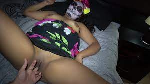 Halloween party ends up hardcore for this teen latina | xHamster