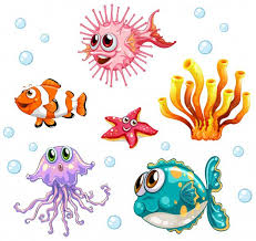 Different Types Of Fish Underwater Types Of Fish Kids Patterns Different Types