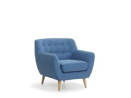 Costway mid back armless office chair adjustable swivel fabric task desk chair. Fabric Armchair Blue Motala Beliani De