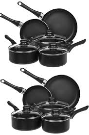 Amazonbasics Non Stick Cookware Set Pots And Pans 8 Piece Set In 2021 Cookware Set Nonstick Cookware Cookware