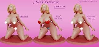 Anime Hentai Girl 3D model 3D printable | CGTrader
