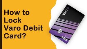 Then, use the varo app to lock your varo credit and debit cards to prevent additional fraudulent transactions. How To Lock Your Varo Debit Card Youtube