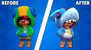 Our brawl stars skin list features all of the currently available character's skins and their cost in the game. New Skins Comparison Brawl Stars Leon Shark Tara 8 Bit Piper Youtube