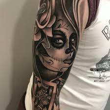 Día de muertos tattoos that you can filter by style, body part and size, and order by date or score. 90 Best Day Of The Dead Tattoos Designs Meanings 2019