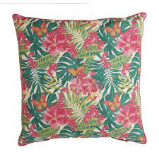 Wilko Outdoor Large Cushion Floral Wilko