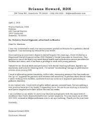 Dental Hygienist Cover Letter Monster Com