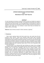 Tantangan menjadi seorang siswa adalah. Pdf Urgensi Keamanan Pada Sistem Informasi