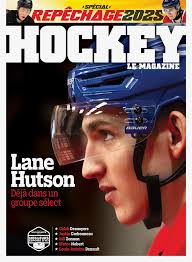 C'est déjà l'heure de vous dévoiler la page frontispice de notre derniere  édition de la saison, un spécial « repêchage 2025 » qui sera disponible en  kiosque partout au Québec dès le