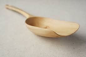 Exclusive Hand Carved Wooden Flour Scoop Sugar Scoop Made Of Raw Fruit Tree Wood Flour Scoop Carving Carved Spoons