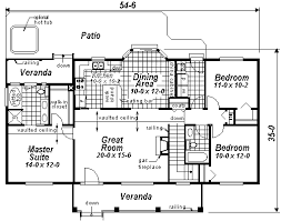 Take your time for a moment, see some collection of rectangular floor plans. Ranch Style House Plan 98889 With 3 Bed 2 Bath Rectangle House Plans Country Style House Plans House Plans