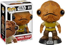 Pop Star Wars Admiral Ackbar Admiral Ackbar Funko Pop Star Wars Star Wars Episodes