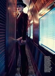 Premium Appearance Editorials Orient Express Editorial Fashion Girl Train