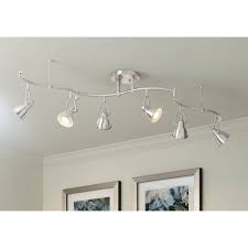 brushed nickel, farmhouse, track