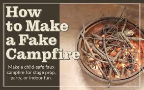 Nov 21, 2020 · in the park or garden, tell them to collect the stones, sticks, and leaves. Diy How To Make A Fake Campfire Hawk Hill