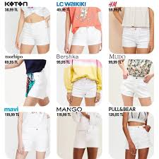 Beyaz Jean Sort Detaylar Koton 38 99 Tl Ref 9yak47199md000 Lc Waikiki 49 99 Sort Kiyafet
