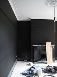 47 Park Avenue Reception 2 Update Black Walls Black Painted Walls Black Rooms