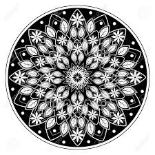 Many adults have already managed to appreciate the opportunities that open before them contour drawings for coloring, which have become so popular in recent times. Beautiful Illustration For An Adult Coloring Book Because Of The Black Background The Finished Coloring Page Will Really Stand Out Very Easy To Accomplish Even For Beginners Royalty Free Cliparts Vectors And