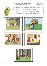 Fairy tales preschool and kindergarten activities, crafts, games, and printables. Little Red Riding Hood Picture Sequence Fairy Tales By Urbrainy Com
