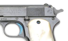 Colt 1905 Military .45 ACP Pistol Mother of Pearl Stocks ...
