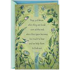 Check spelling or type a new query. Hallmark Sympathy Loss Of Dog Card Dogs Just Know Walmart Canada