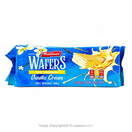 Maliban wafers vannila 400g