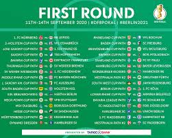 The first edition of the tournament was held in 1935, but the competition was suspended from 1944 to 1953 due to world war ii and the aftermath of the. The Dfb Pokal On Twitter There S A Whole Lot Of Teams Still To Be Confirmed But Here S An Overview Of Today S First Round Draw Dfbpokal Berlin2021 Https T Co Bhwc4c27f8