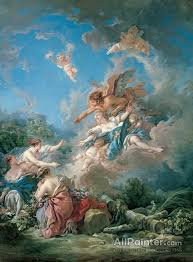 Francois Boucher Boreas Abducting Oreithyia 1769 Oil Painting Reproductions For Sale Francois Boucher Boreas Abducting 2020 Sanat Tarihi Sanat Sanat Studyolari