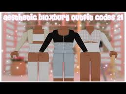 Read on for the new and working welcome to bloxburg codes wiki 2021 roblox list! Aesthetic Bloxburg Outfit Codes Youtube