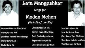 Lata Mangeshkar || Madan Mohan || Early Melodies || Songs from 50s - YouTube