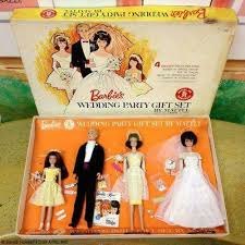 Wedding Party Gift Set Barbie Wedding Vintage Barbie Barbie Gifts