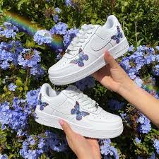 Butterfly Anime Airforce Please Surrender Butterfly Shoes Aesthetic Shoes Fresh Shoes