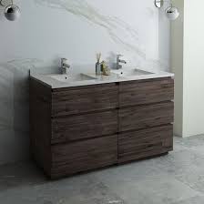 58 inch modern modular bathroom vanity