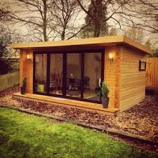 20ft Custom Shipping Container Cabin Backyard House Garden Cabins Backyard Office
