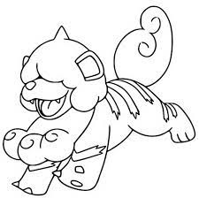 37+ pokemon arceus coloring pages for printing and coloring. Coloring Page Pokemon Legends Arceus Hisuian Growlithe 12