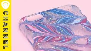 ウォーターマーブルでつくるオリジナルスマホケース マニキュアがあればok c channel diy スマホケース 手作り レジン レジン スマホケース スマホケース 手作り