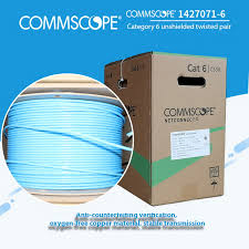 CÁP MẠNG Chính Hãng COMMSCOPE/ AMP CAT.6 UTP MÀU XANH DƯƠNG, 305M