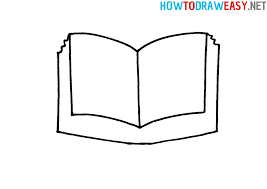How To Draw A Book For Kids - How To Draw Easy