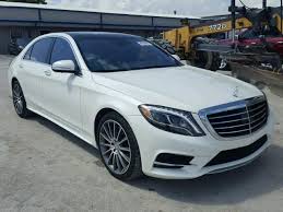 Salvage 2017 Mercedes Benz S 550 Benz S Luxury Cars Sport Bikes