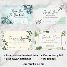 Ucapan terimakasih online shop kartu ucapan olshop shopee indonesia. 43 Kartu Ucapan Terima Kasih Olshop Kosong